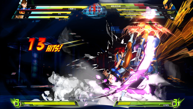 Illustration for article titled Marvel vs Capcom 3 vs Comic-Con Screenshots